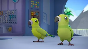 Los loros alpinos / La isla misteriosa