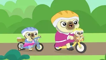 Chip vuelve a la escuela / Chip anda en superbicicleta