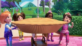 La sorpresa pastelera de las princesas