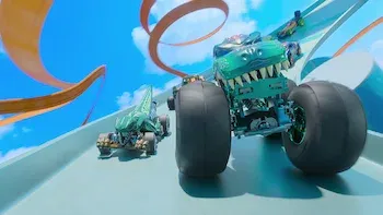 Sigue al camión monstruoso / El robo de los autos