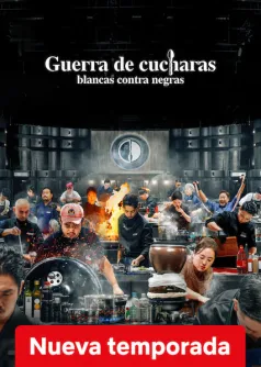 Guerra de cucharas blancas contra negras