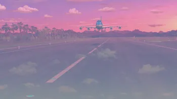 ¡El monstruo del aeropuerto!