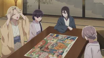 Banquete nocturno y nieve distante