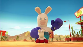 Los rabbids del trópico / Rabbid dragón / Rabbids boxeadores