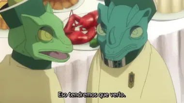 Abejorros y un banquete en la corte