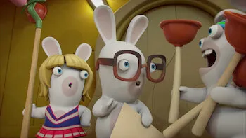El rabbid polizón / Rabbid 000 contra el capitán Furioso / La noche de los rabbids vivientes