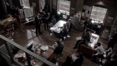 Velas rojas al atardecer