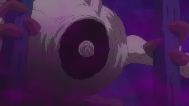 La noche de luna nueva y Towa de cabello negro