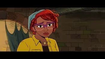 Splinter y Abril enfrentan un pez dorado