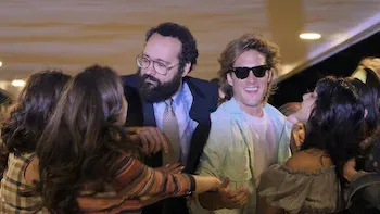 La chica del bikini azul