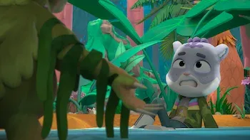 El monstruo baboso del pantano