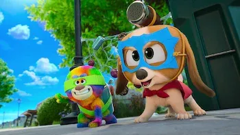 Perro araña / Juguemos golf / ¡A volar!