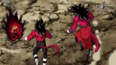 ¡El guerrero más poderoso! ¡¡Vegetto Super Saiyan 4!!