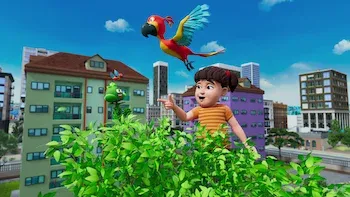 La planta del balcón