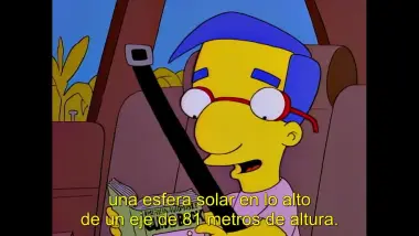 Bart recorre el mundo